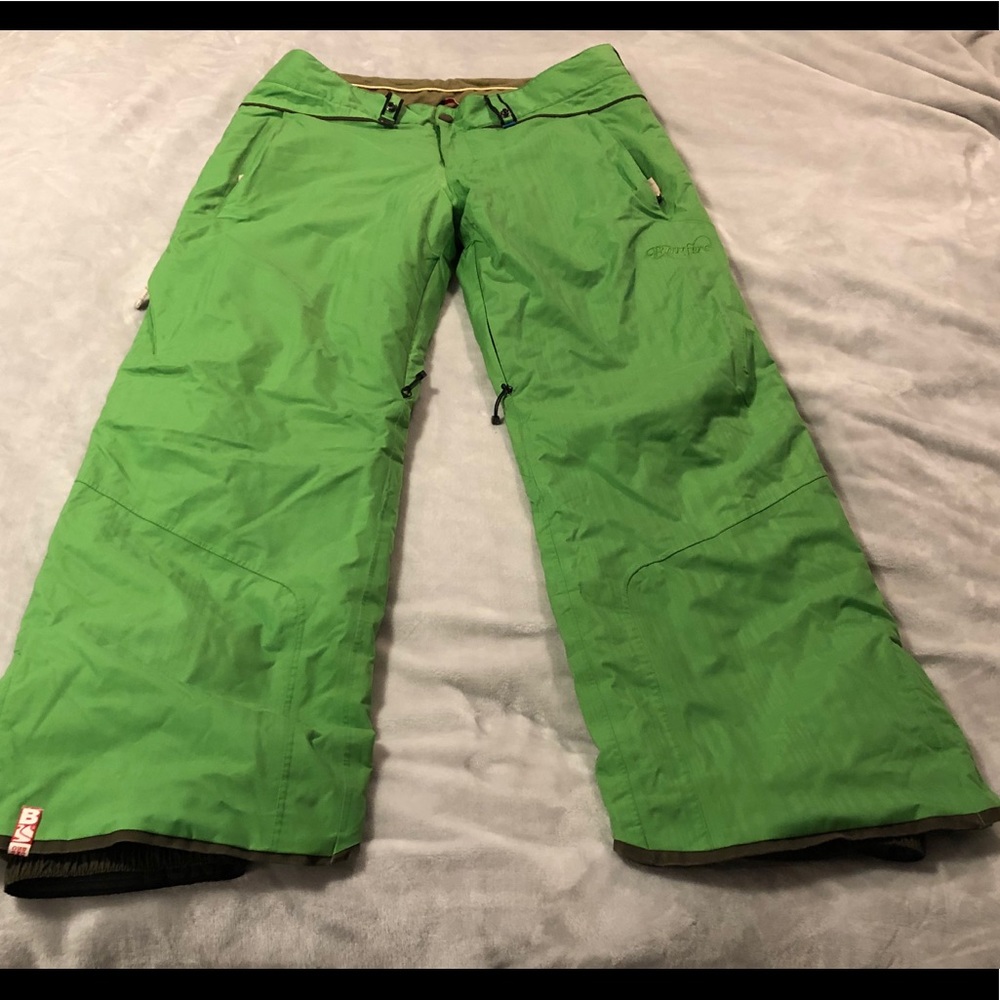 Bonfire Snowboarding Pants Women’s Large